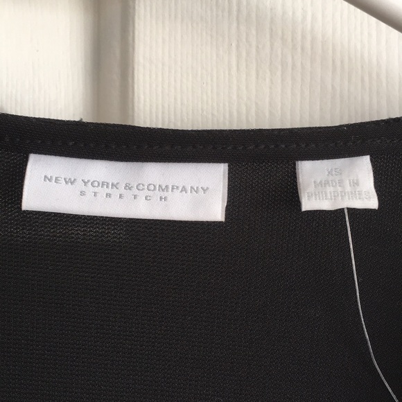 Black Wrap Dress - Picture 3 of 3